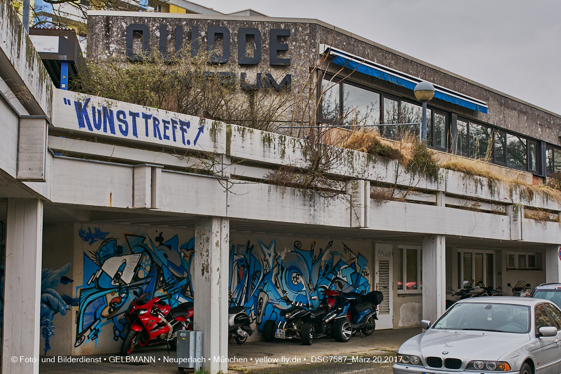 21.03.2017 - Abrissbaustelle Quiddezentrum in Neuperlach